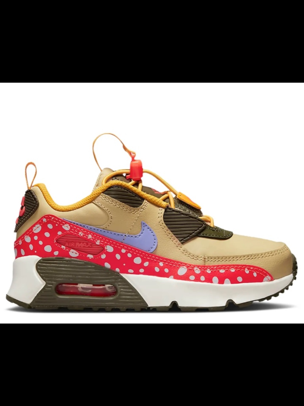 NIKE Air Max 90 Toggle SE PS Mushroom Kids Size 1